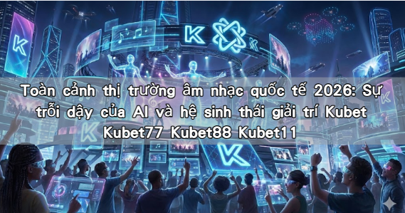 To&agrave;n cảnh thị trường &acirc;m nhạc quốc tế 2026: Sự trỗi dậy của AI v&agrave; hệ sinh th&aacute;i giải tr&iacute; Kubet Kubet77 Kubet88 Kubet11
